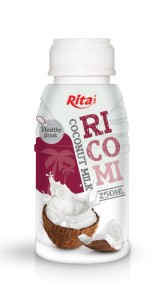 250ml PP bottle Coconut Milk Private Label 250ml PP bottle Coconut Milk Private Label